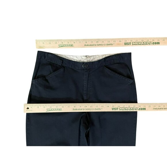 Vintage Columbia Navy Chinos Womens 12 Used - Picture 10 of 16